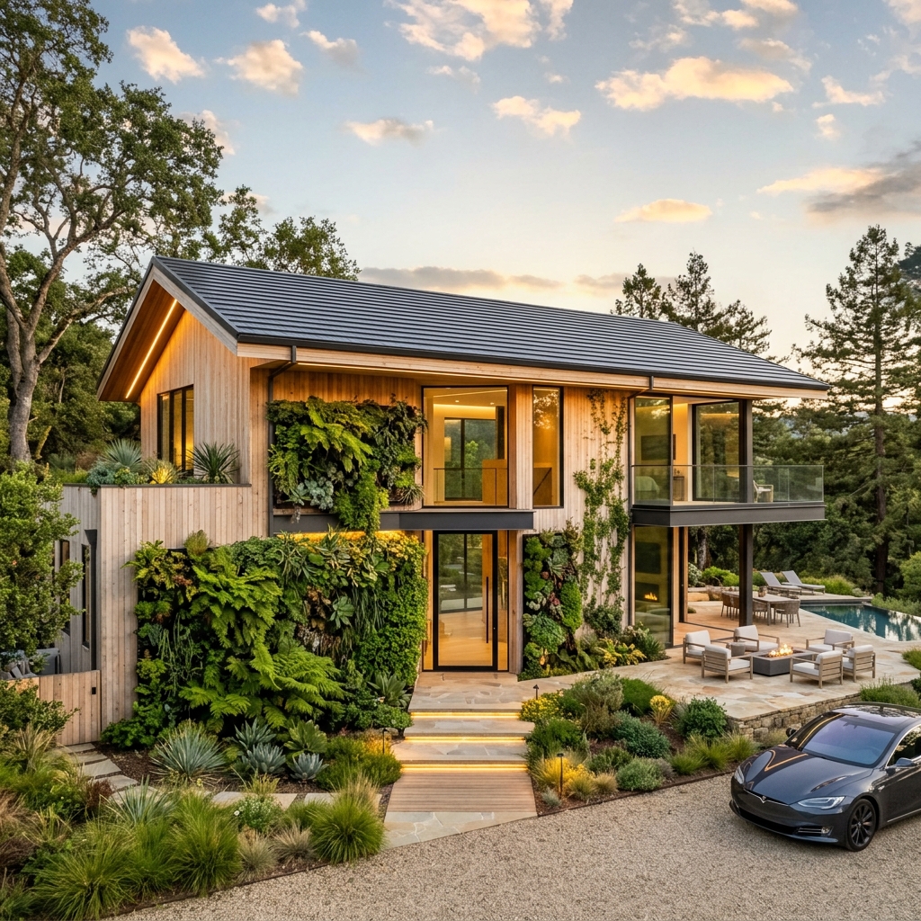 Modern Sustainable Luxury Eco Villa